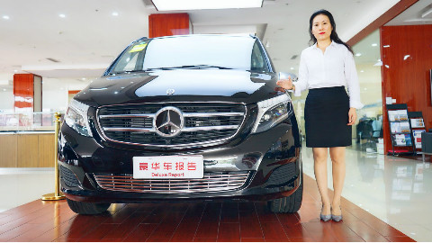 100万买台19款奔驰V级,还是120万买台埃尔法?看完内饰再决定!